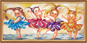 Bead Embroidery Kit Main Bead Embroidery Kit Dance of the Little Swans