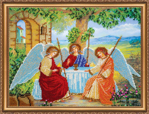 Bead Embroidery Kit Main Bead Embroidery Kit Holy Trinity