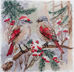 Cross Stitch Kit Cross-stitch kits Chittering about winter