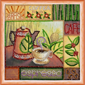 Bead Embroidery Kit Mini Bead embroidery kit Expresso