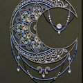 Bead Embroidery Kit Main Bead Embroidery Kit Moon pattern