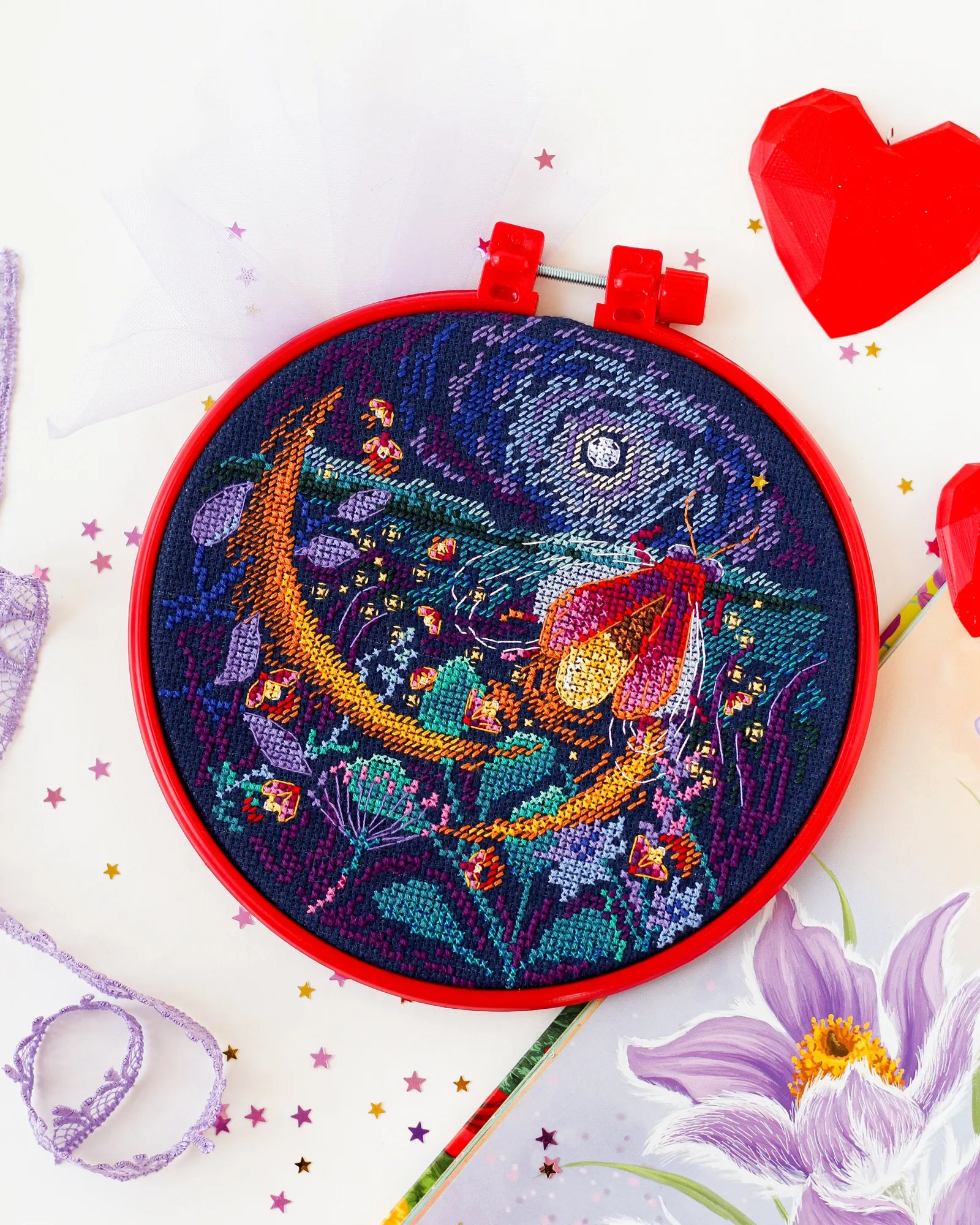 Cross Stitch Kit Cross-stitch kits Fireflies