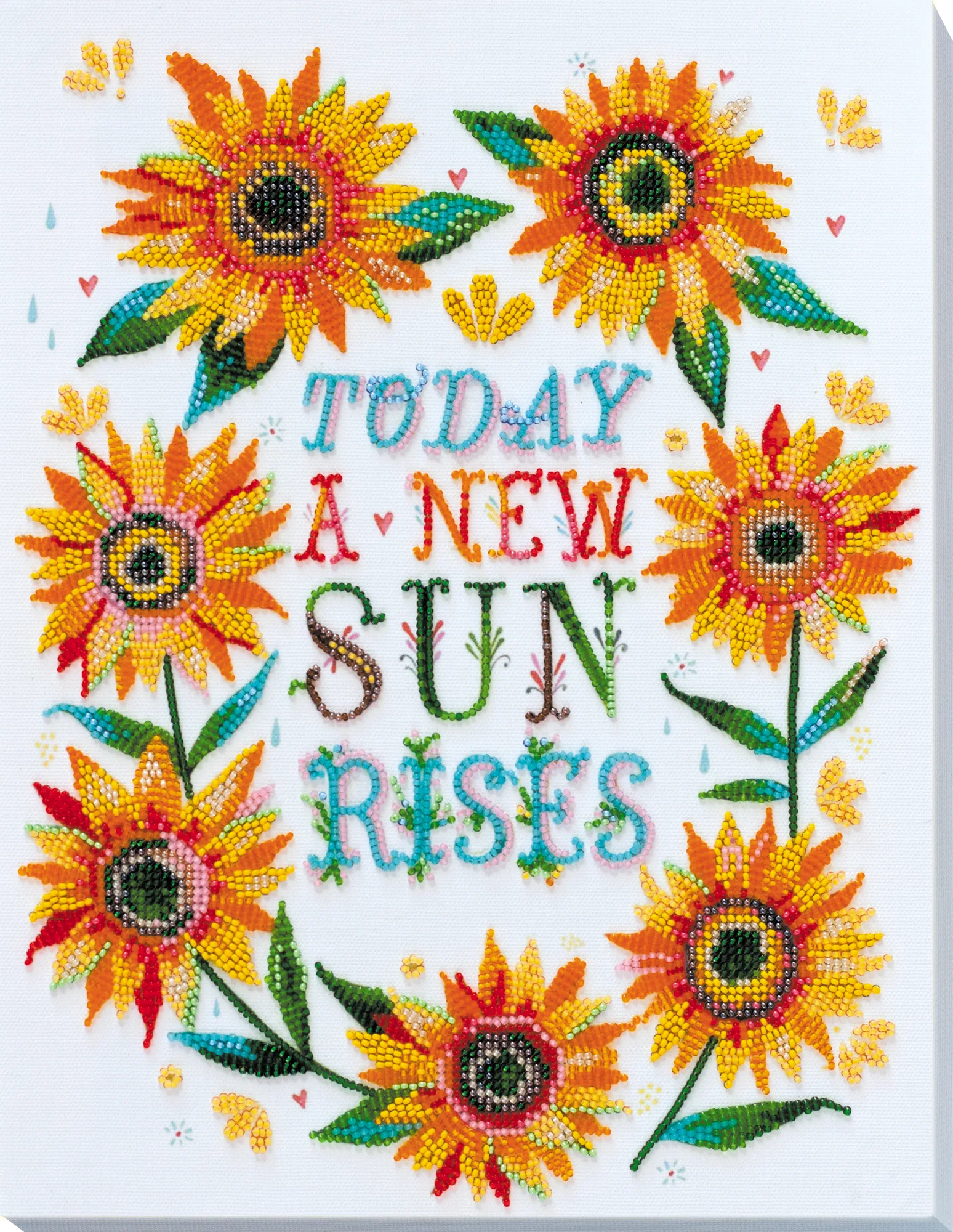 Bead Embroidery Kit Main Bead Embroidery Kit Little suns