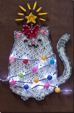 String Art Kit Creative Kit/String Art Nice kitty