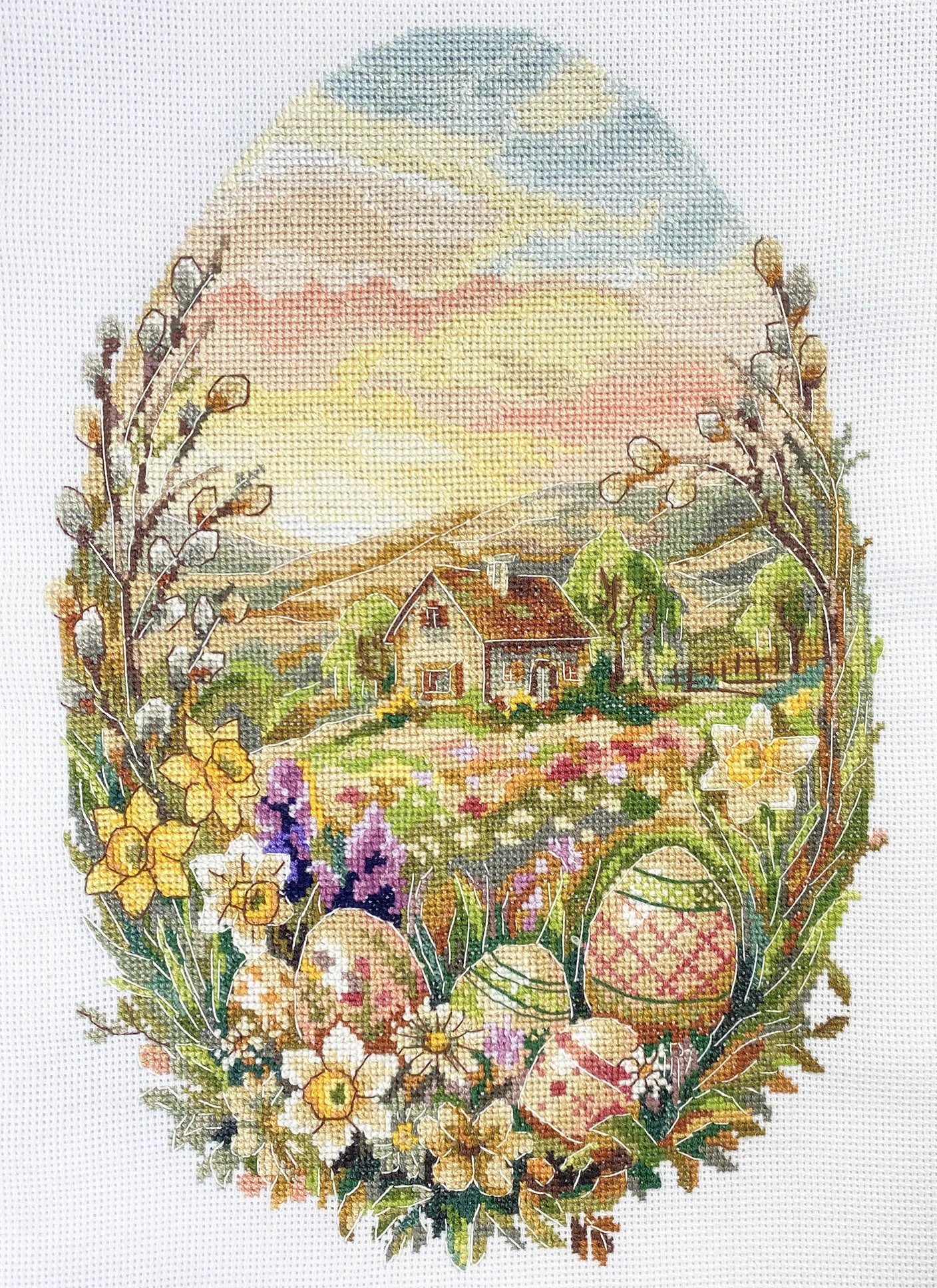 Cross Stitch Kit Cross-stitch kits The Easter Miracle (Easter Scenes)