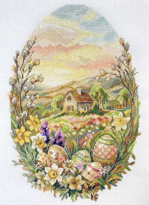 Cross Stitch Kit Cross-stitch kits The Easter Miracle (Easter Scenes)