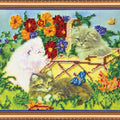 Bead Embroidery Kit Kittens