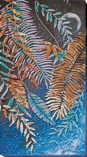Bead Embroidery Kit Main Bead Embroidery Kit Tropical night