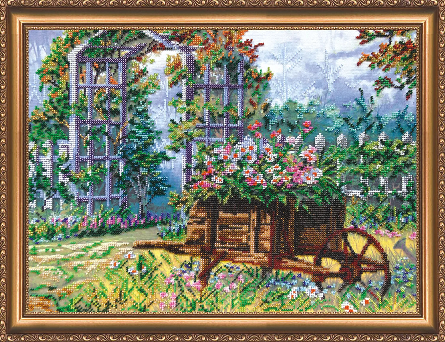 Bead Embroidery Kit Main Bead Embroidery Kit Garden