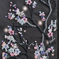Bead Embroidery Kit Main Bead Embroidery Kit Night sakura