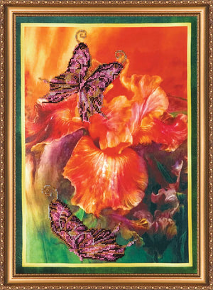 Bead Embroidery Kit Main Bead Embroidery Kit Butterfly