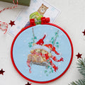 Cross Stitch Kit Cross-stitch kits On the swing