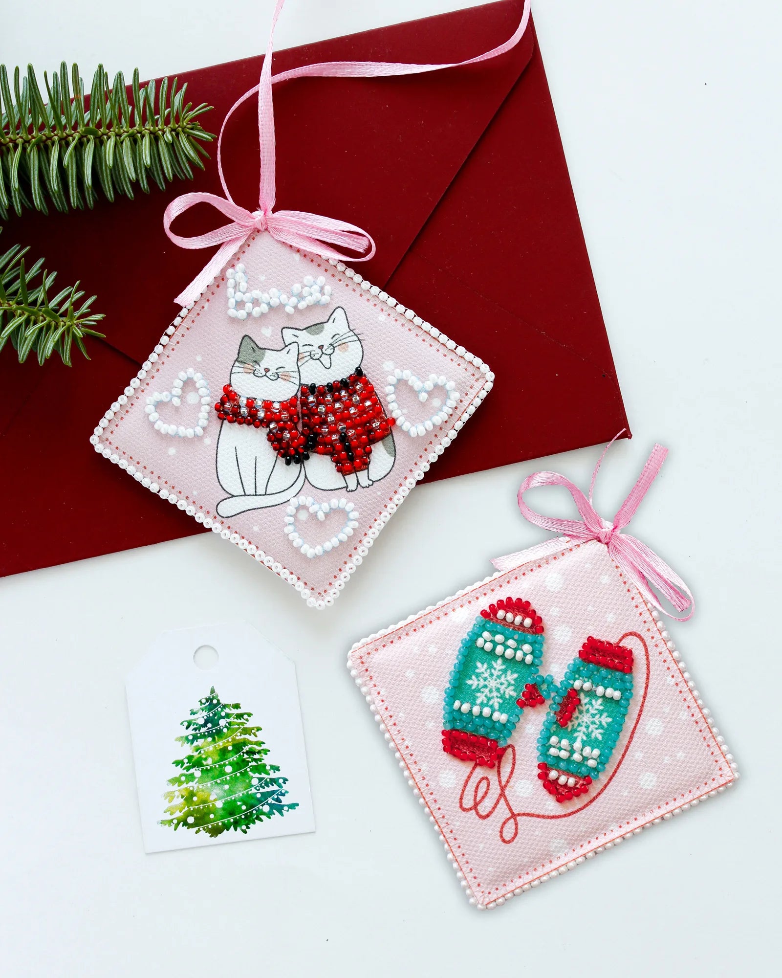 Christmas and New Year Decor Kit Decoration We purr