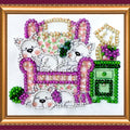 Magnets Bead Embroidery Kit Magnets Bead embroidery kit United friends