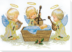 Bead Embroidery Kit Micro Beads Embroidery Kit Lullaby of an angel