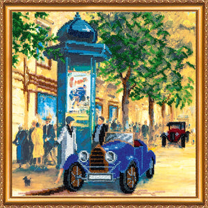 Bead Embroidery Kit Main Bead Embroidery Kit Retro boulevard