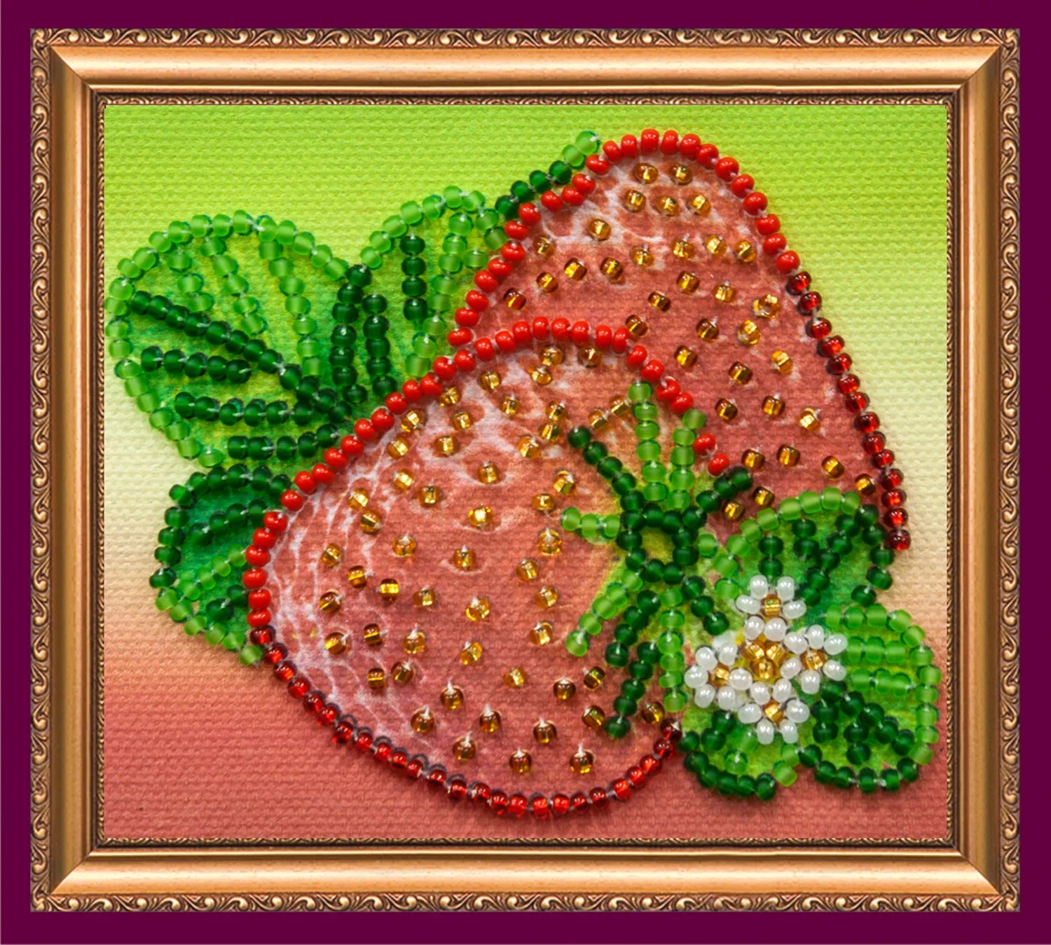 Magnets Bead Embroidery Kit Magnets Bead embroidery kit Strawberry