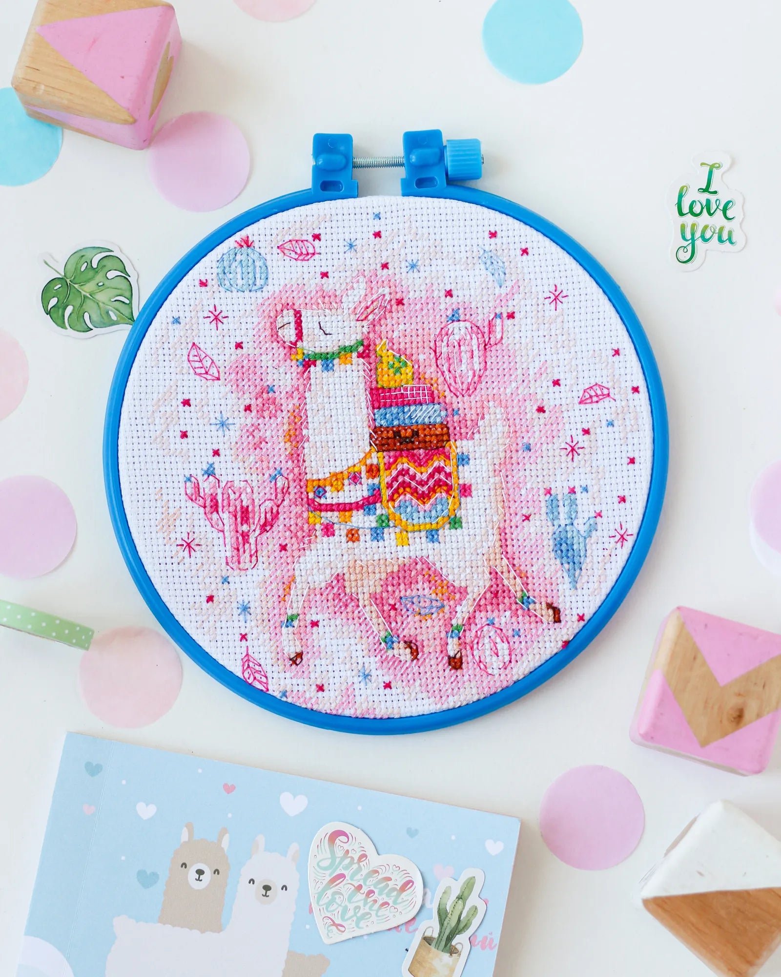 Cross Stitch Kit Cross-stitch kits Llama-llama