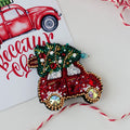 Brooch Embroidery Kit Decoration Christmas car
