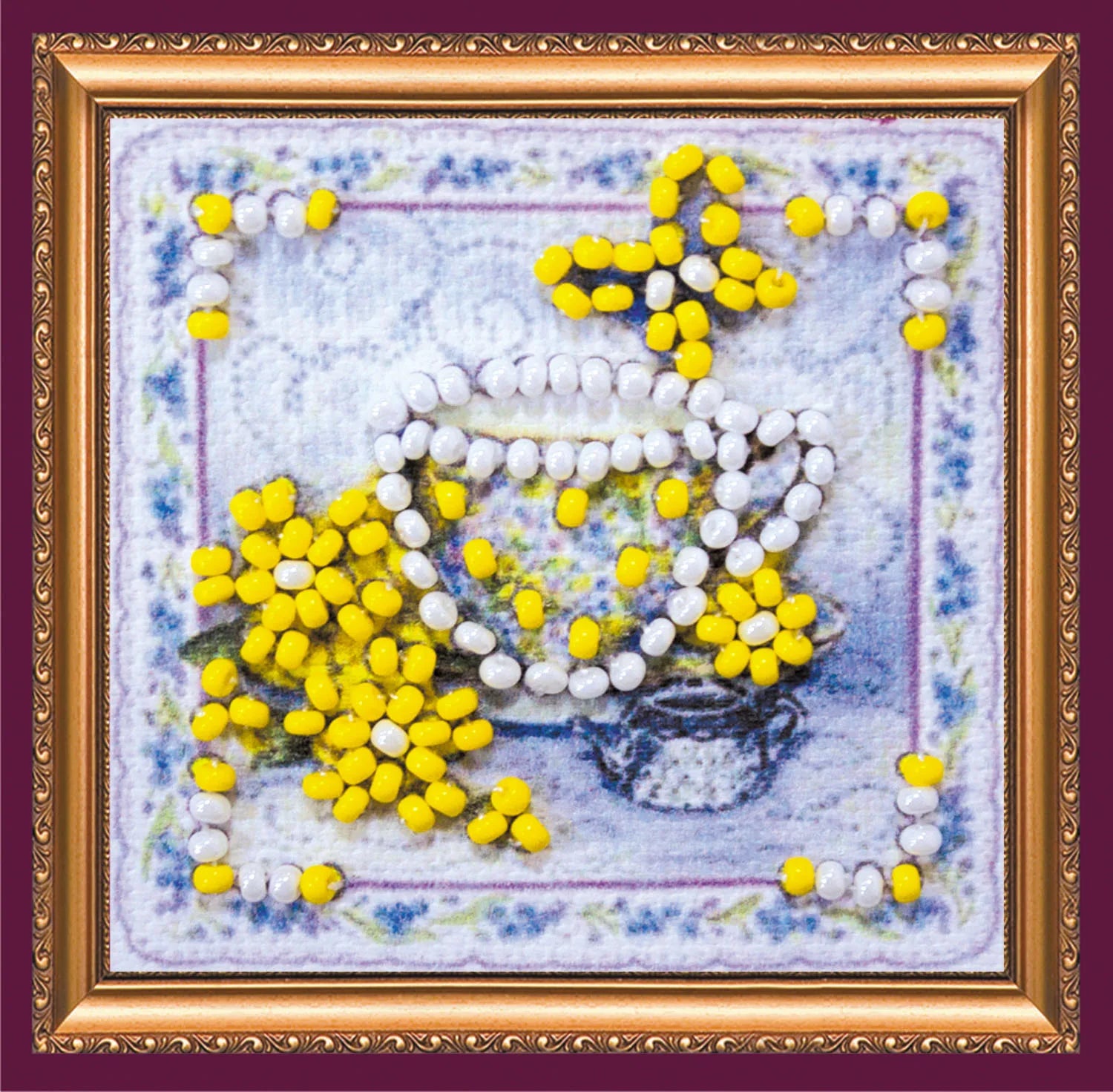 Magnets Bead Embroidery Kit Mini Magnets Bead embroidery kit Flavored tea