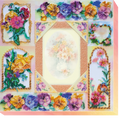 Photo Frame Bead Embroidery Kit Photo frame kit for bead embroidery Photo frame kit for bead embroidery "Floral story"