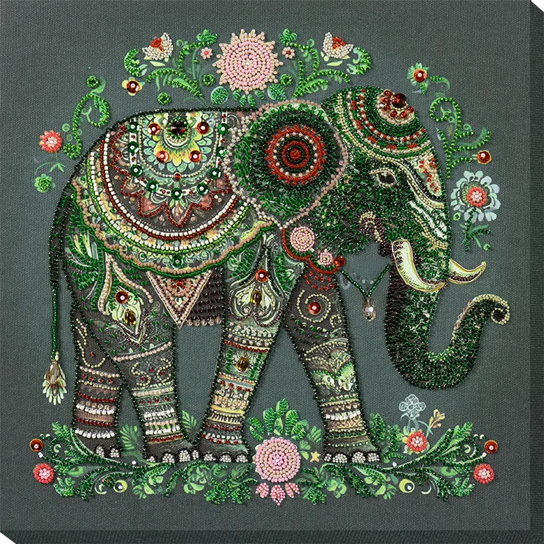 Bead Embroidery Kit Main Bead Embroidery Kit Majestic wisdom
