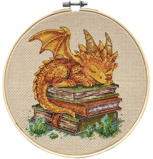 Cross Stitch Kit Cross-stitch kits Keeper of Wisdom