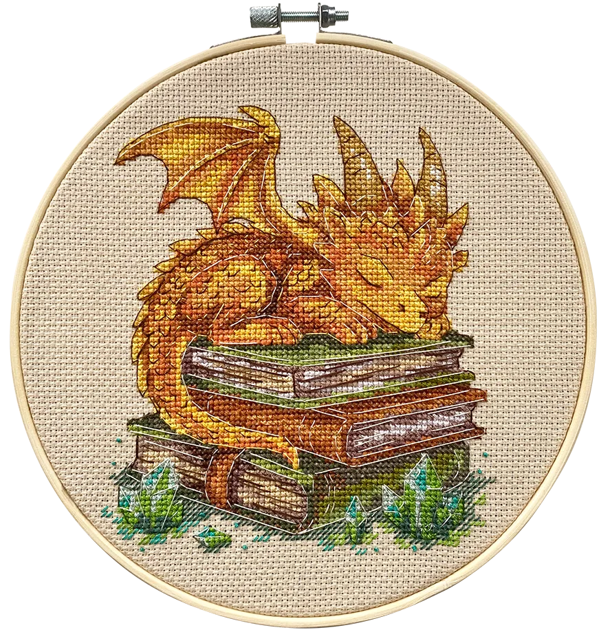 Cross Stitch Kit Cross-stitch kits Keeper of Wisdom