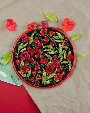 Cross Stitch Kit Cross-stitch kits Flower dance