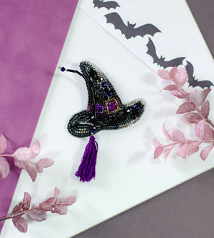 Brooch Embroidery Kit Decoration Witchcraft business (Decoration)