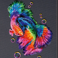 Bead Embroidery Kit Main Bead Embroidery Kit Rainbow dance