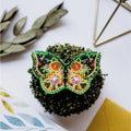 Brooch Embroidery Kit Decoration Summer mood