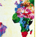 Bead Embroidery Kit Main Bead Embroidery Kit World map - 2