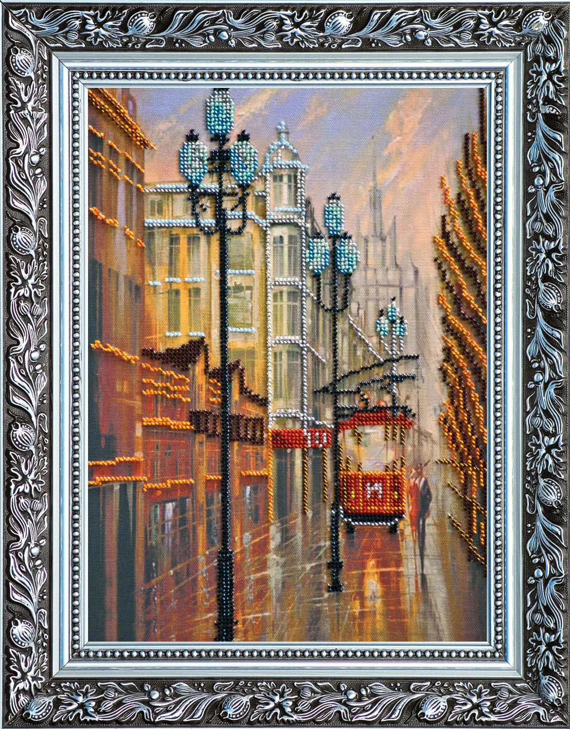 Bead Embroidery Kit Main Bead Embroidery Kit Little tram