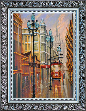 Bead Embroidery Kit Main Bead Embroidery Kit Little tram