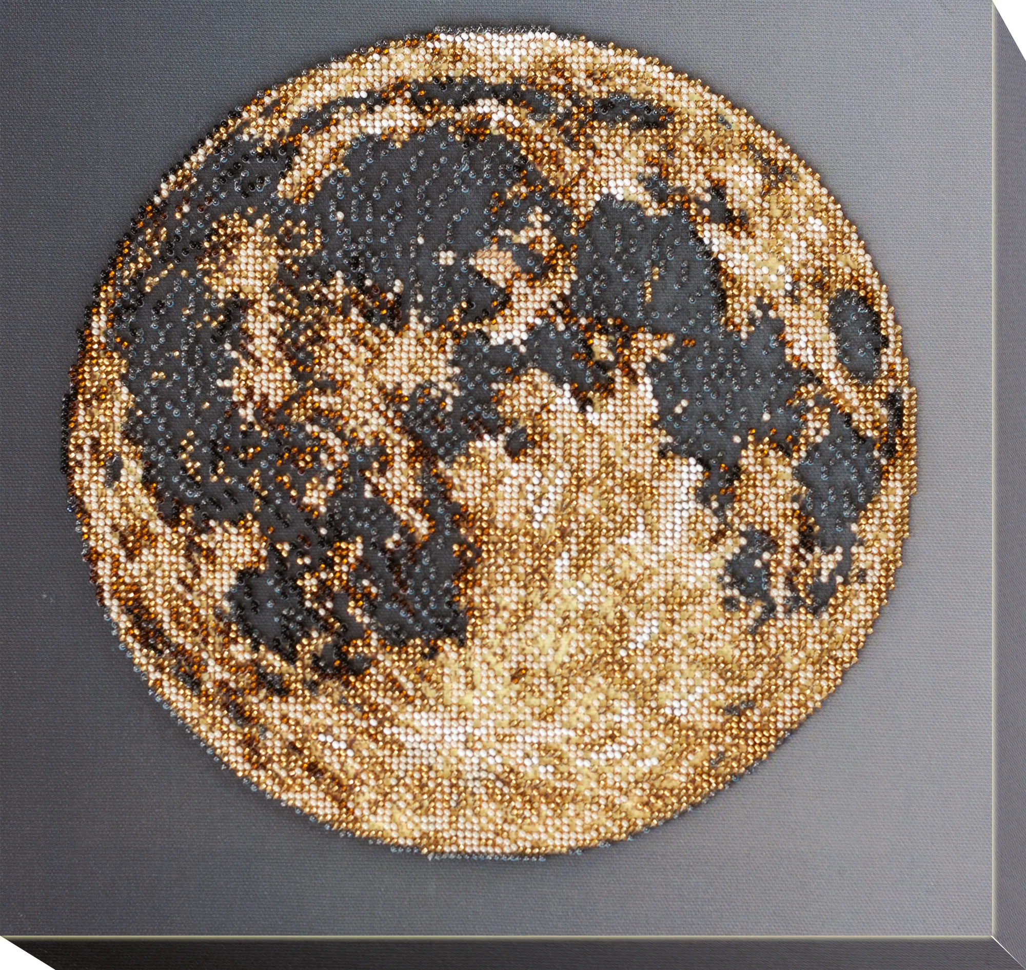 Bead Embroidery Kit Main Bead Embroidery Kit Moon