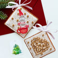 Christmas and New Year Decor Kit Decoration We treat you to tea