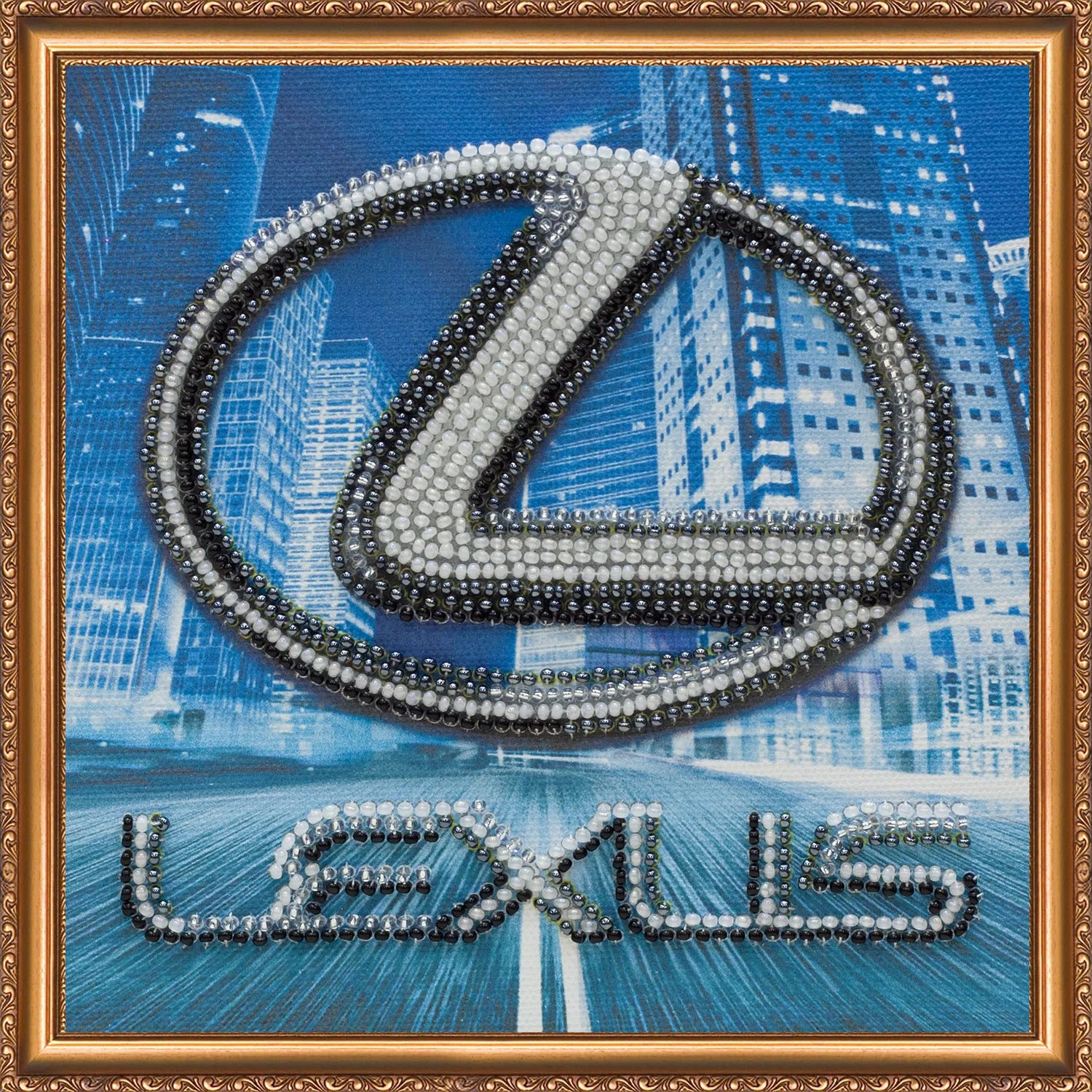 Bead Embroidery Kit Mini Bead embroidery kit LEXUS