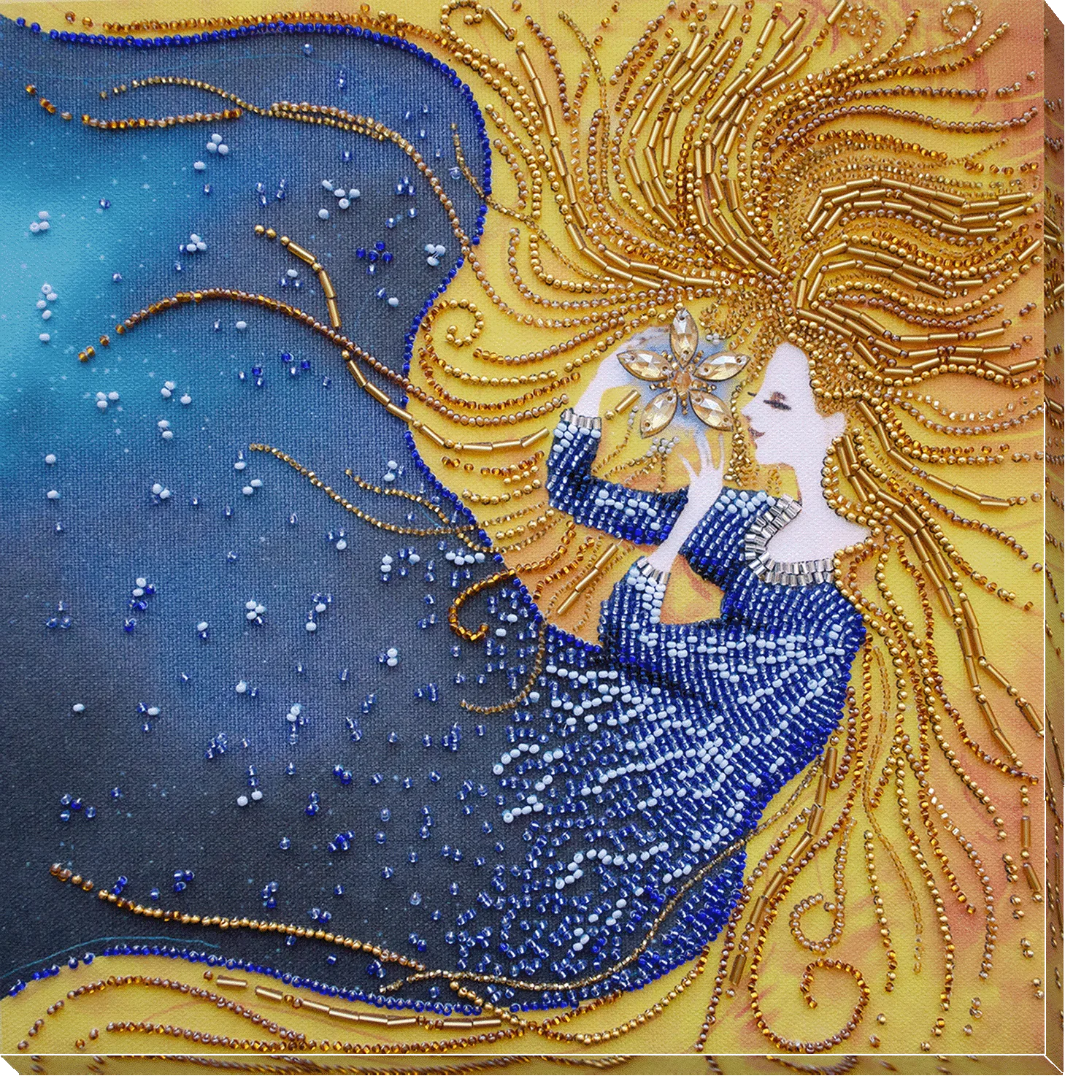 Bead Embroidery Kit Main Bead Embroidery Kit Star maiden