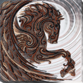 Bead Embroidery Kit Main Bead Embroidery Kit Black Pegasus