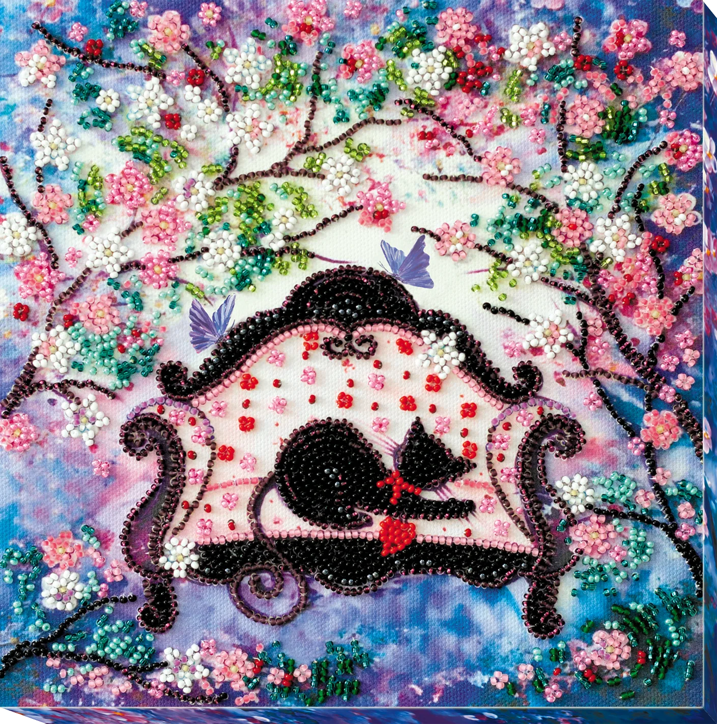 Bead Embroidery Kit Mid-sized bead embroidery kit Spring guest
