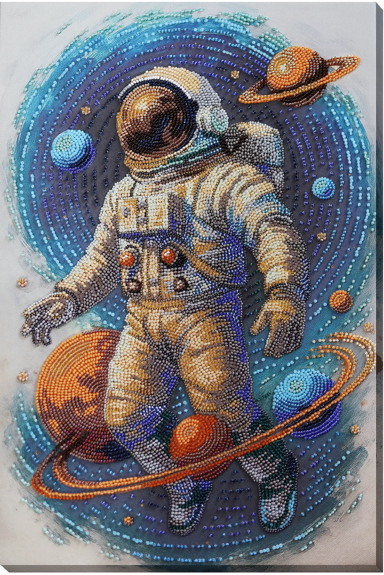 Bead Embroidery Kit Main Bead Embroidery Kit Cosmic Traveler (Adventure stories)