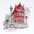Cross Stitch Kit Cross-stitch kits Colored town-3