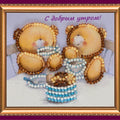 Magnets Bead Embroidery Kit Magnets Bead embroidery kit Good Morning