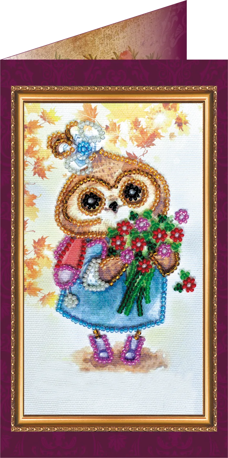 Postcards Bead Embroidery Kit The Knowledge Day – 3