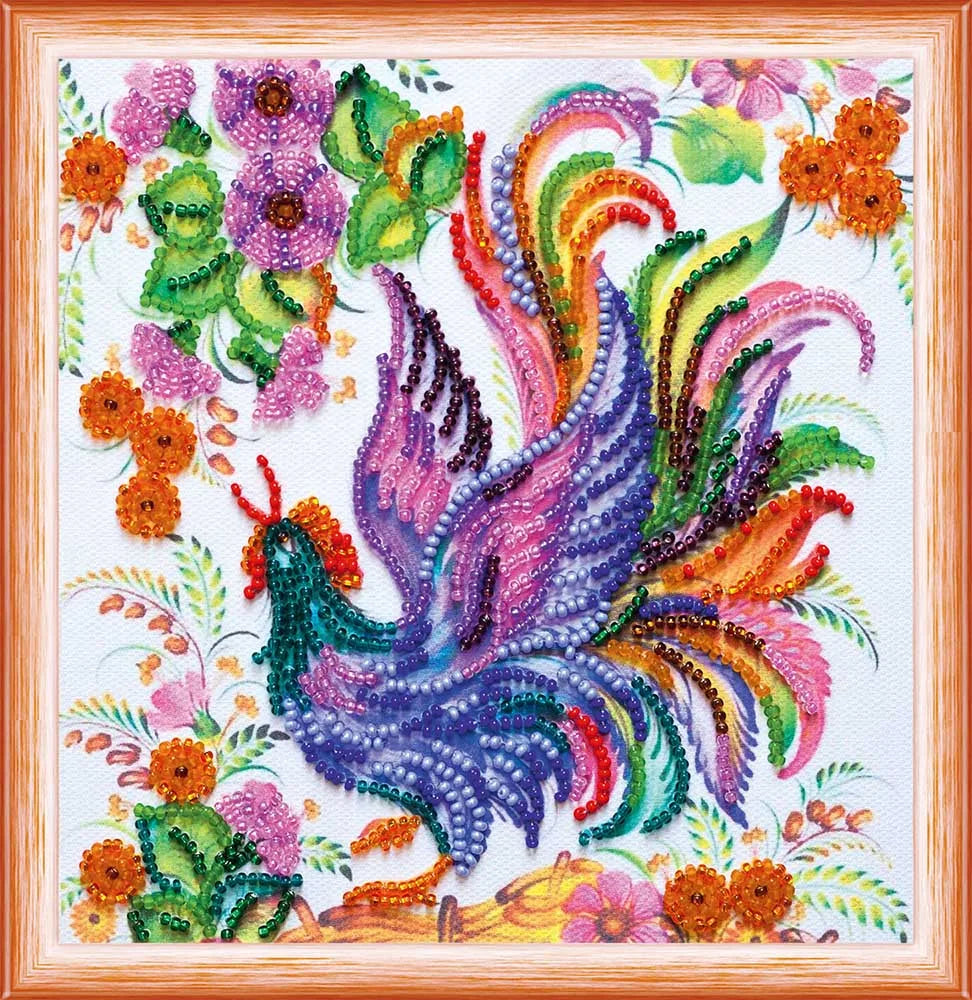 Bead Embroidery Kit Mini Bead embroidery kit Petricovs painting