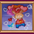 Magnets Bead Embroidery Kit Magnets Bead embroidery kit Enamored rabbit