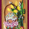 Postcards Bead Embroidery Kit Postcard Bead embroidery kit Easter – 9