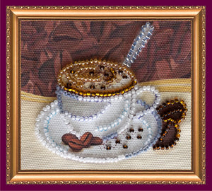 Magnets Bead Embroidery Kit Magnets Bead embroidery kit Latte