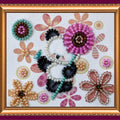 Magnets Bead Embroidery Kit Magnets Bead embroidery kit Bear and flowers
